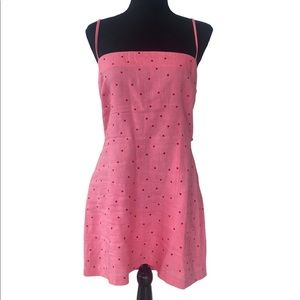 BEC & Bridge Slip Mini Linen Dress